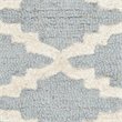 Safavieh Cambridge 6' Round Hand Tufted Wool Rug