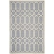 Safavieh Cambridge 6' X 9' Hand Tufted Wool Rug in Silver and Ivory