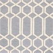 Safavieh Cambridge 6' X 9' Hand Tufted Wool Rug in Silver and Ivory