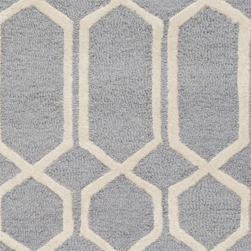 Safavieh Cambridge 6' Round Hand Tufted Wool Rug