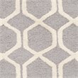 Safavieh Cambridge 6' Round Hand Tufted Wool Rug