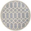 Safavieh Cambridge 6' Round Hand Tufted Wool Rug