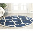 Safavieh Cambridge 10' Round Hand Tufted Wool Rug