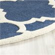 Safavieh Cambridge 10' Round Hand Tufted Wool Rug