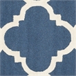 Safavieh Cambridge 8' Round Hand Tufted Wool Rug