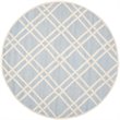 Safavieh Cambridge 6' Round Hand Tufted Wool Rug