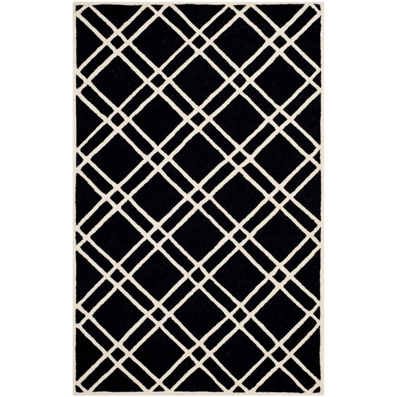 Safavieh Cambridge 6' Round Hand Tufted Wool Rug