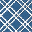 Safavieh Cambridge 3' X 5' Hand Tufted Wool Rug in Navy Blue and Ivory