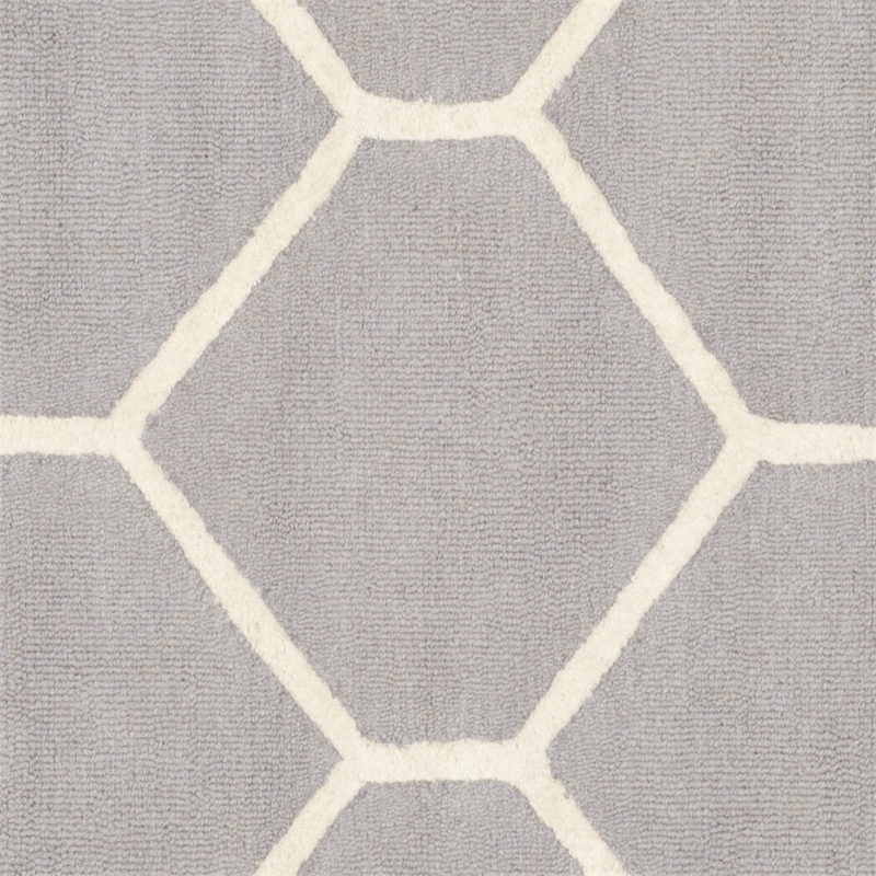 Safavieh Cambridge 6' Square Hand Tufted Wool Rug