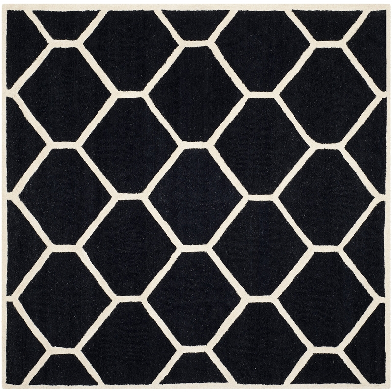Safavieh Cambridge 6' Square Hand Tufted Wool Rug