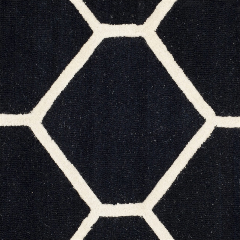 Safavieh Cambridge 6' Square Hand Tufted Wool Rug