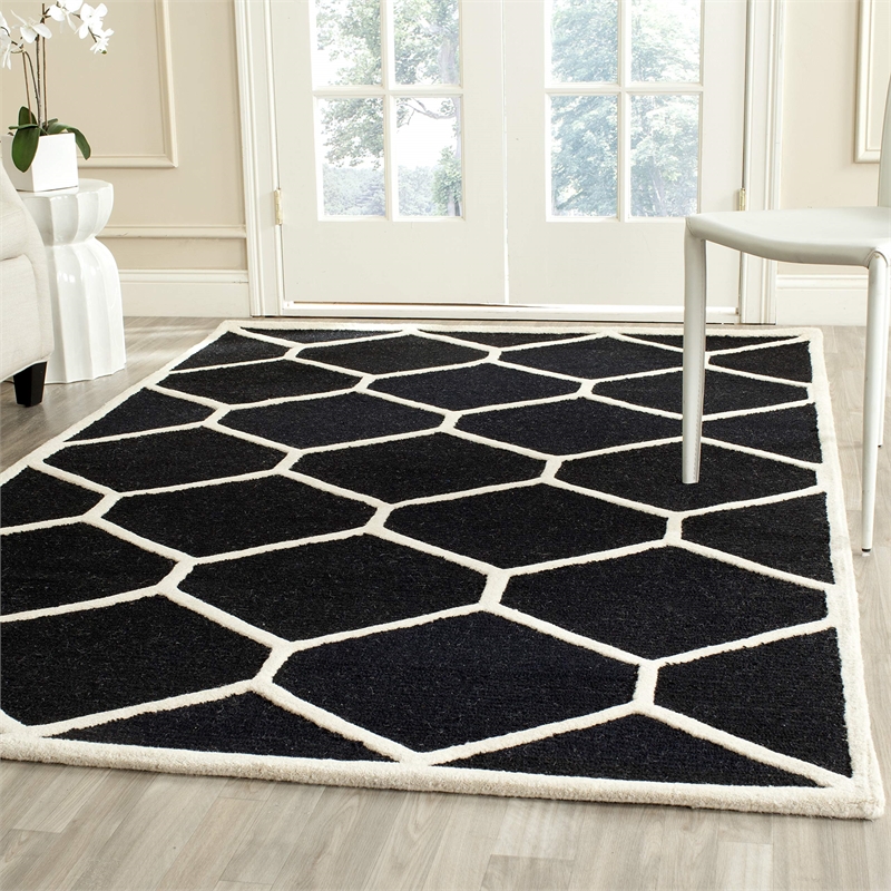 Safavieh Cambridge 6' Square Hand Tufted Wool Rug