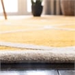 Safavieh Cambridge 8' X 10' Hand Tufted Wool Rug in Gold and Ivory