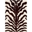 Safavieh Cambridge 4' X 6' Hand Tufted Wool Rug in Ivory and Brown