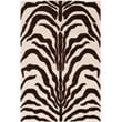 Safavieh Cambridge 4' X 6' Hand Tufted Wool Rug in Ivory and Brown