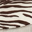 Safavieh Cambridge 4' X 6' Hand Tufted Wool Rug in Ivory and Brown