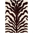 Safavieh Cambridge 4' X 6' Hand Tufted Wool Rug in Ivory and Brown