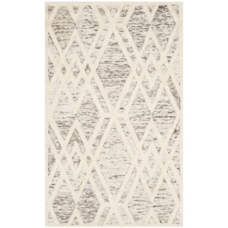safavieh cambridge 5' x 8' hand tufted wool rug