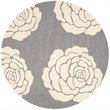 Safavieh Cambridge 6' Round Hand Tufted Wool Rug