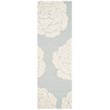 Safavieh Cambridge 3' X 5' Hand Tufted Wool Rug in Gray and Ivory