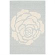 Safavieh Cambridge 6' X 9' Hand Tufted Wool Rug in Gray and Ivory
