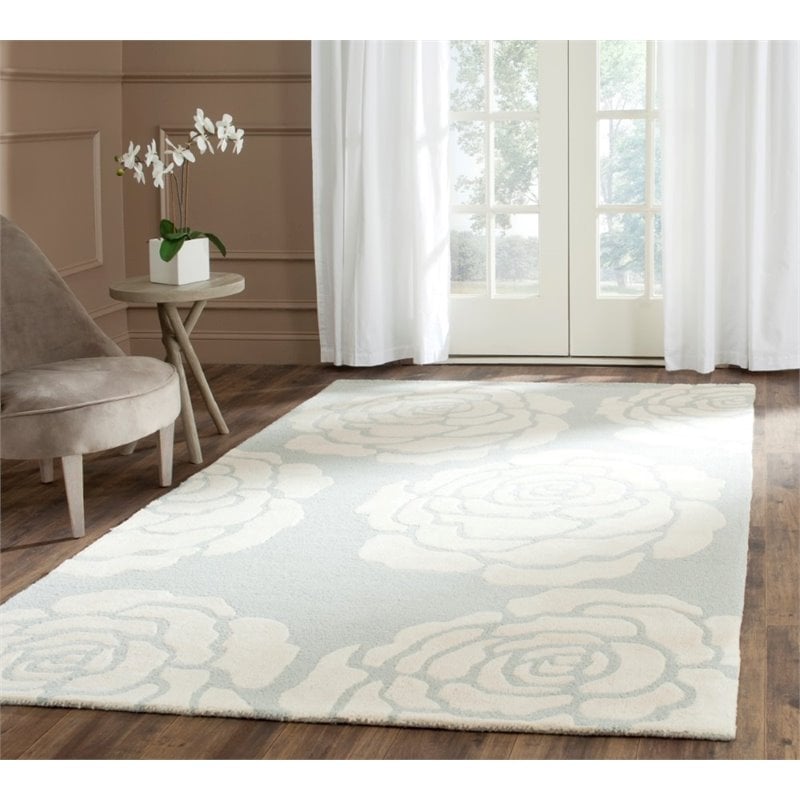 Safavieh Cambridge 6' Square Hand Tufted Wool Rug