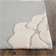 Safavieh Cambridge 8' X 10' Hand Tufted Wool Rug in Gray and Ivory