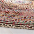 Safavieh Cape Cod 6' X 9' Oval Handmade Jute Rug in Natural