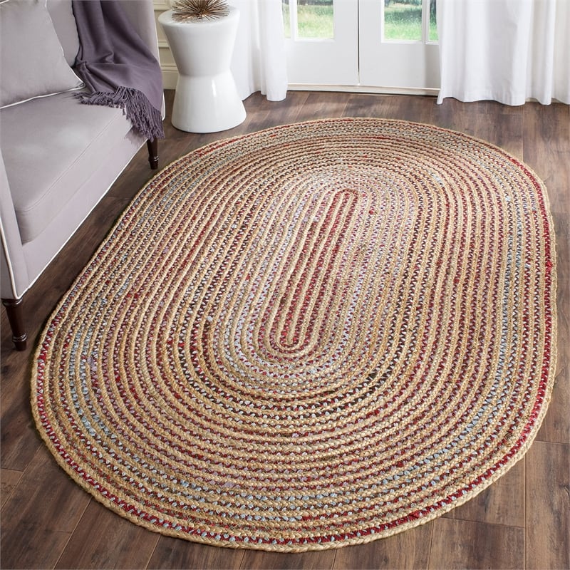Safavieh Cape Cod 9' X 12' Handmade Jute Rug in Natural