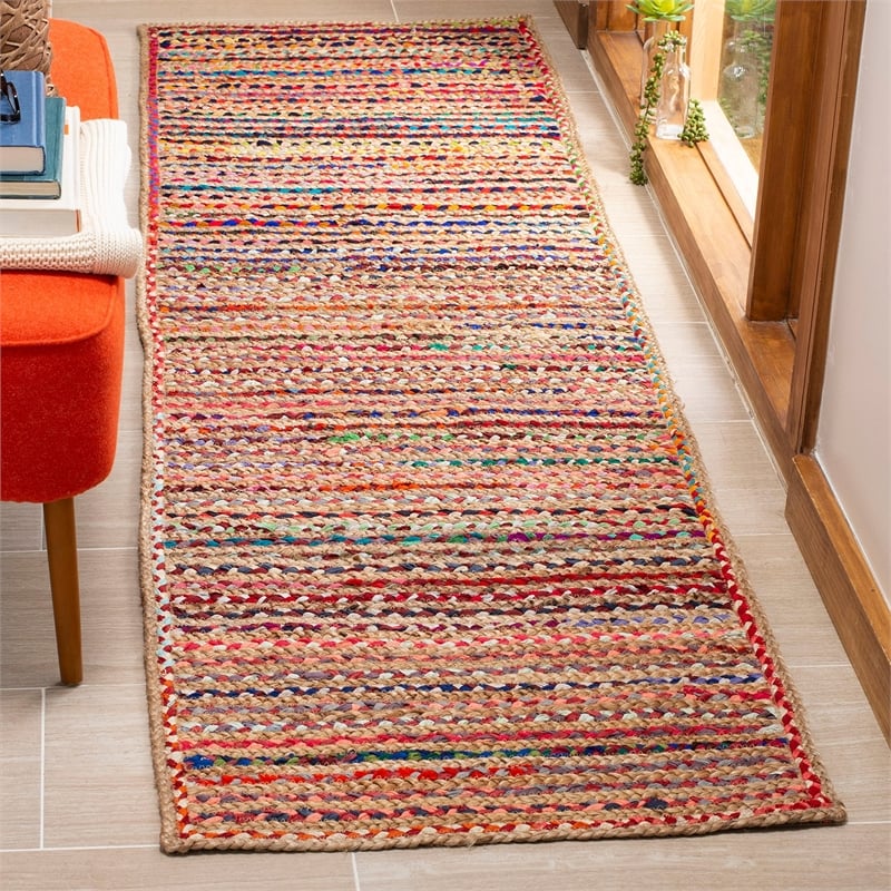 Safavieh Cape Cod 9' X 12' Handmade Jute Rug in Natural