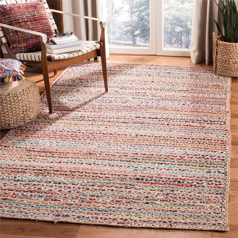 Safavieh Cape Cod 9' X 12' Handmade Jute Rug in Natural