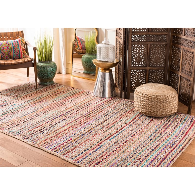 Safavieh Cape Cod 9' X 12' Handmade Jute Rug in Natural