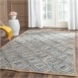 Safavieh Cape Cod 11' X 15' Handmade Jute Rug in Natural and Blue