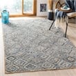 Safavieh Cape Cod 11' X 15' Handmade Jute Rug in Natural and Blue