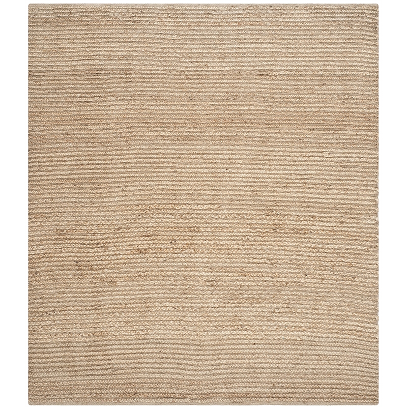 Safavieh Cape Cod 8' Square Handmade Jute Rug in Natural