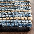 Safavieh Cape Cod 4' X 6' Hand Woven Rug in Blue and Natural