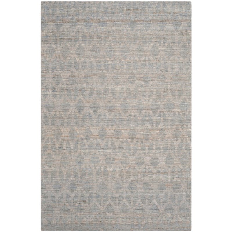 Safavieh Cape Cod 6' Square Hand Woven Rug in Gray and Gold