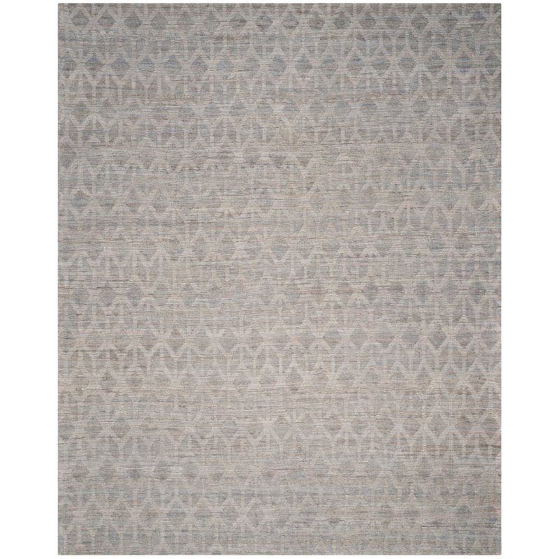 Safavieh Cape Cod 6' Square Hand Woven Rug in Gray and Gold
