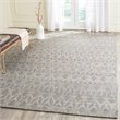 Safavieh Cape Cod 6' Square Hand Woven Rug in Gray and Gold