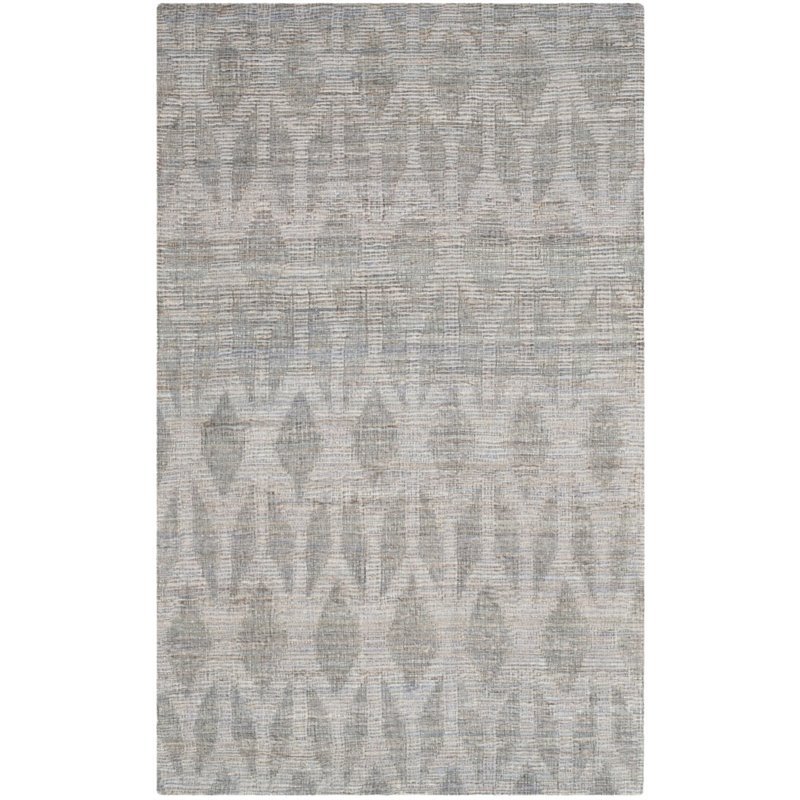 Safavieh Cape Cod 6' Square Hand Woven Rug in Gray and Gold
