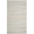 Safavieh Cape Cod 3' X 5' Hand Woven Rug in Blue and Natural