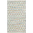 Safavieh Cape Cod 3' X 5' Hand Woven Rug in Blue and Natural