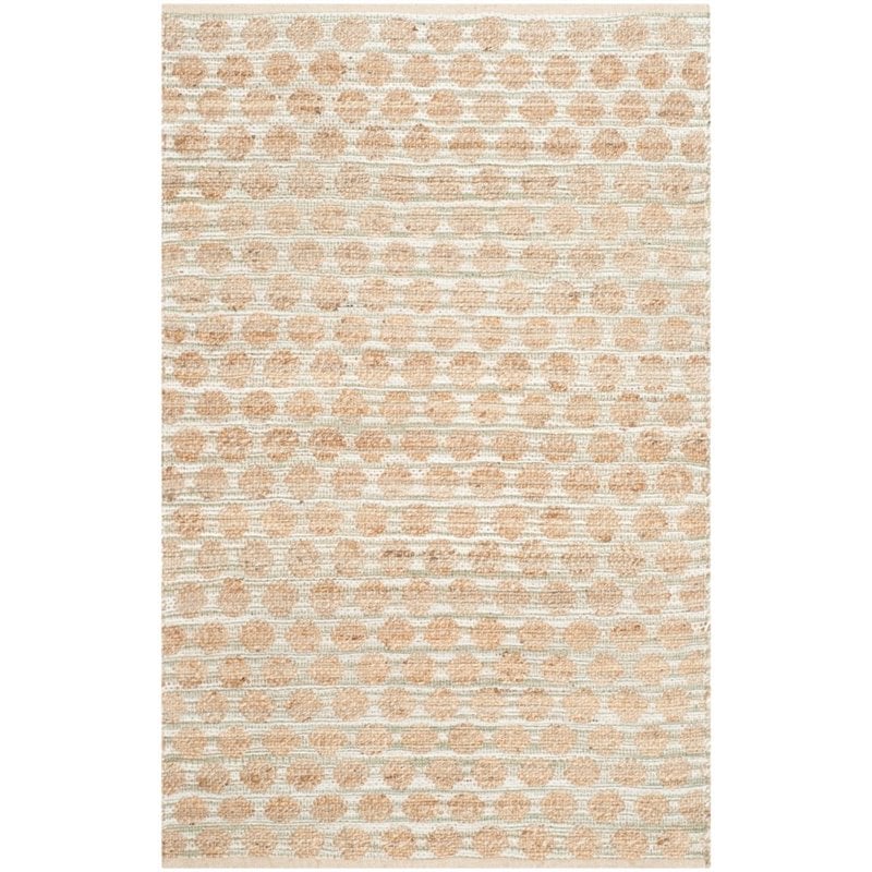 Safavieh Cape Cod 3' X 5' Hand Woven Rug in Gray and Natural