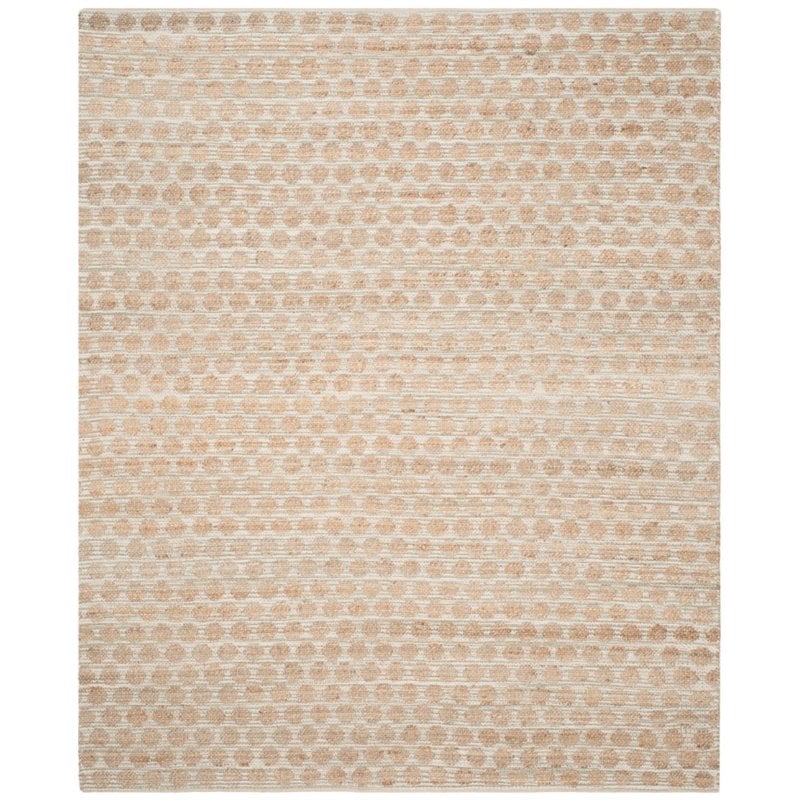Safavieh Cape Cod 3' X 5' Hand Woven Rug in Gray and Natural