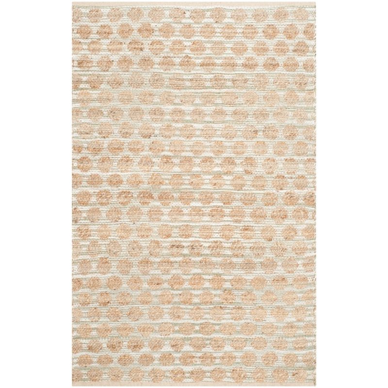 Safavieh Cape Cod 9' X 12' Hand Woven Rug in Gray and Natural