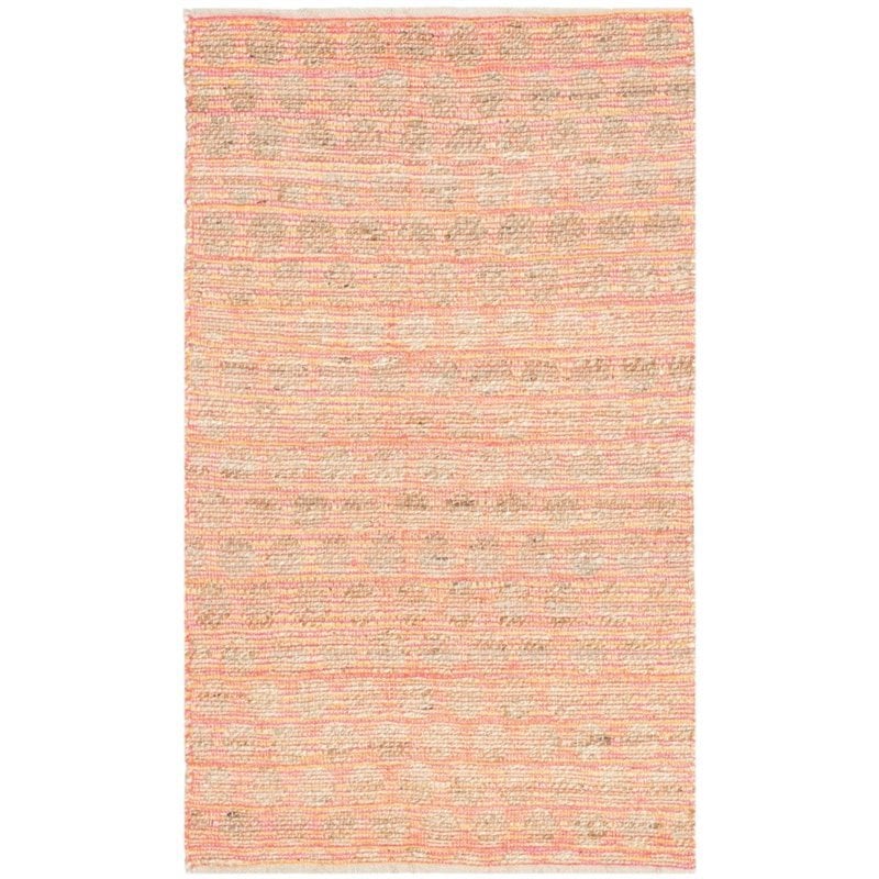 Safavieh Cape Cod 8' X 10' Hand Woven Rug in Orange and Natural