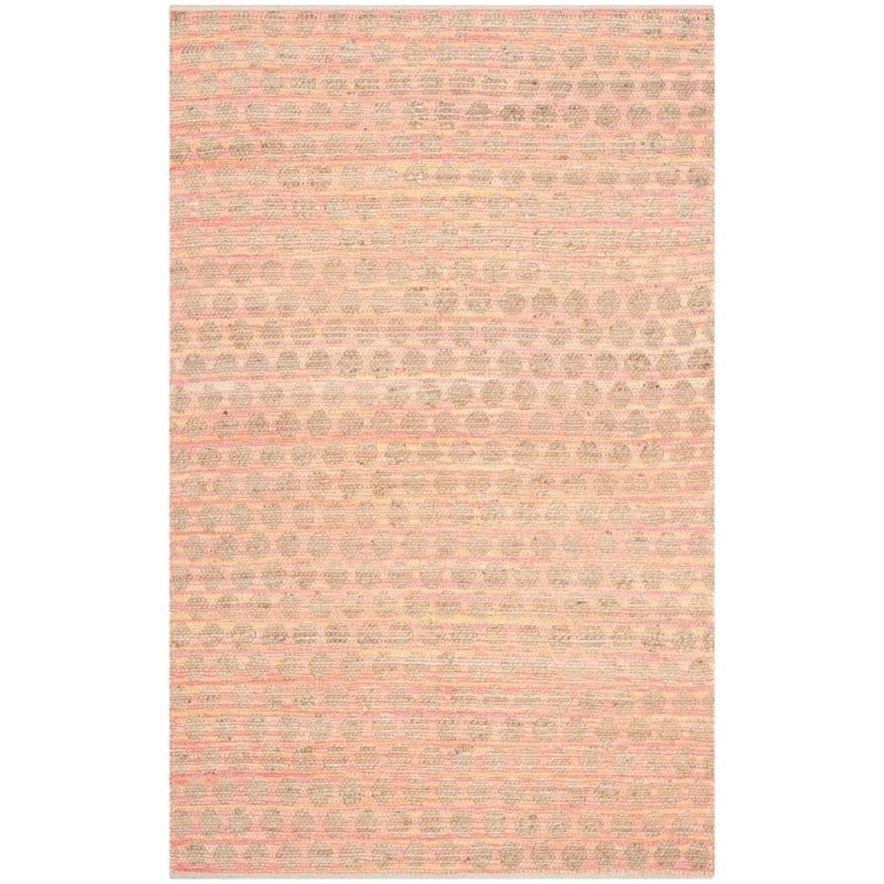 Safavieh Cape Cod 9' X 12' Hand Woven Rug in Orange and Natural