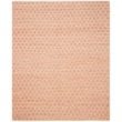 Safavieh Cape Cod 9' X 12' Hand Woven Rug in Orange and Natural