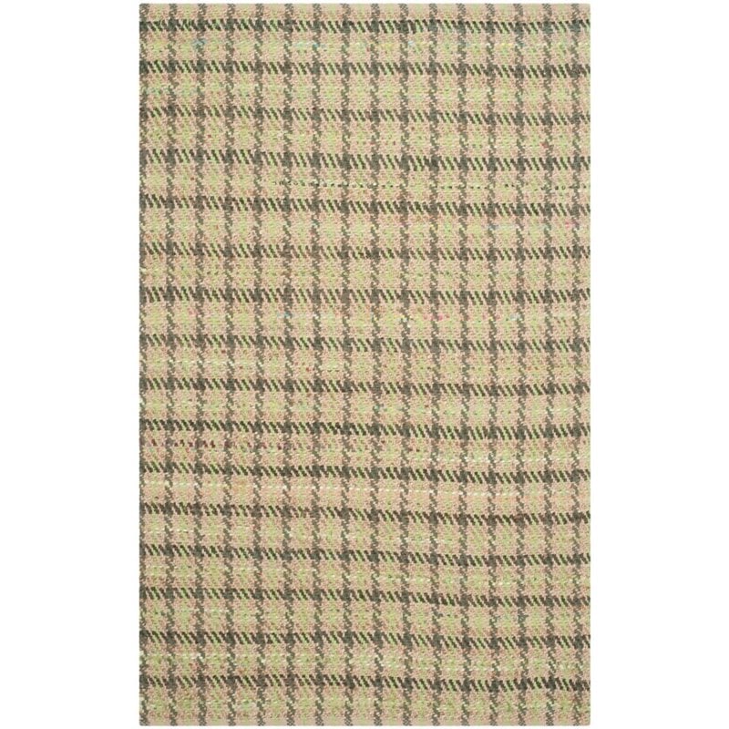 Safavieh Cape Cod 3' X 5' Hand Woven Rug in Green and Natural