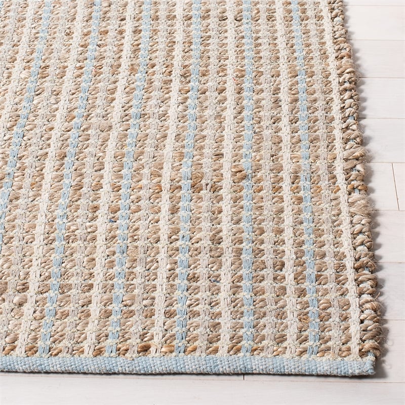 Safavieh Cape Cod 11' X 15' Hand Woven Jute and Cotton Rug in Natural